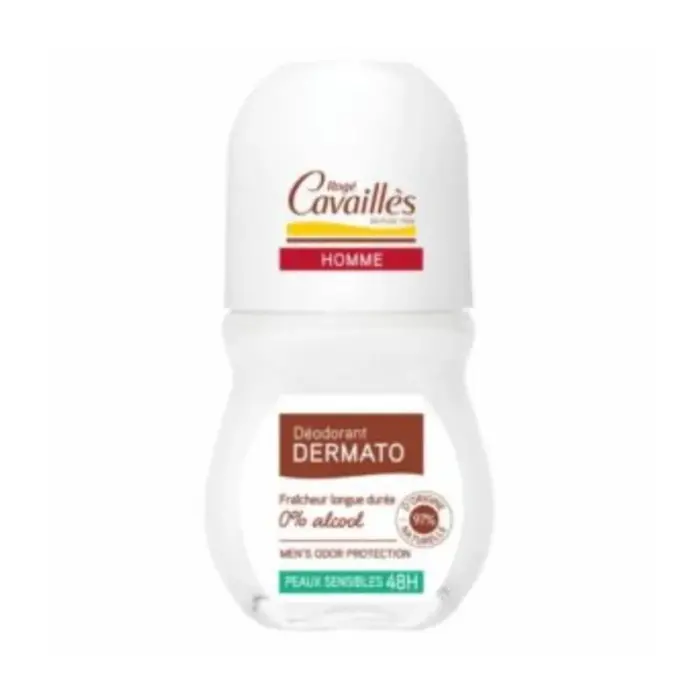 roge cavailles deodorant dermato homme 48 h peaux sensibles 50ml
