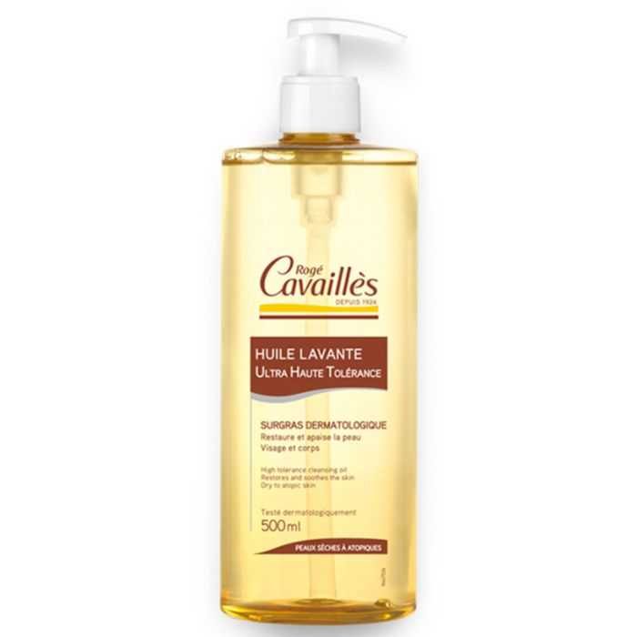 roge cavailles huile lavante ultra haute tolerance 500 ml