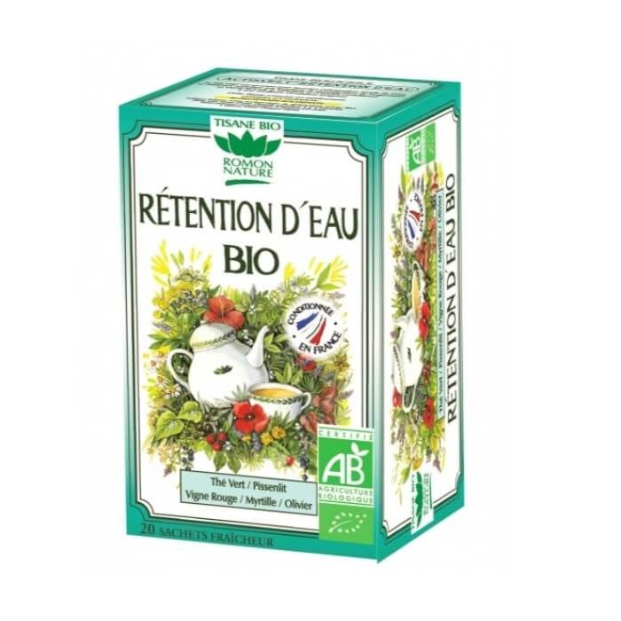 romon nature romon nature tisane retention deau bio 20 sachets minceur