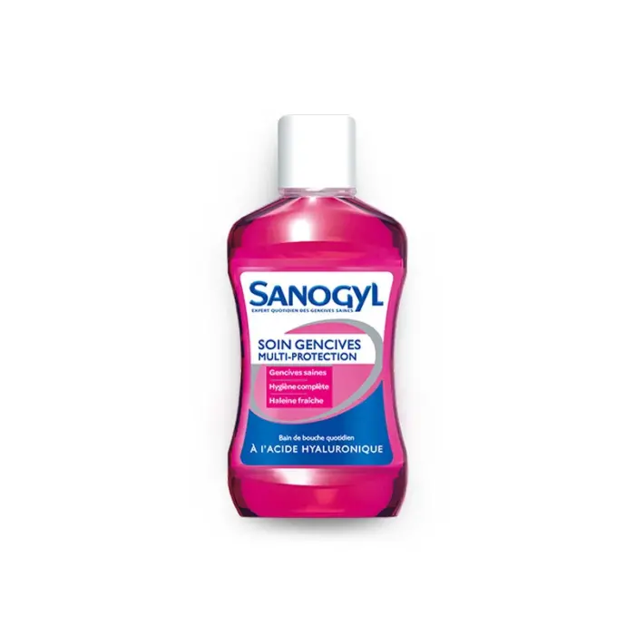 sanogyl bain de bouche multiprotection a l acide hyaluronique 500ml