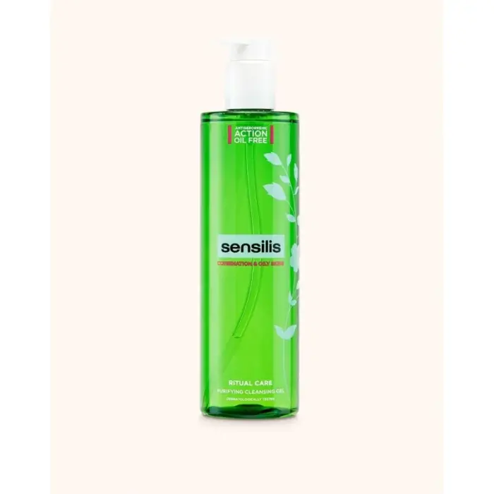 sensilis ritual care gel nettoyant purifiant 400ml