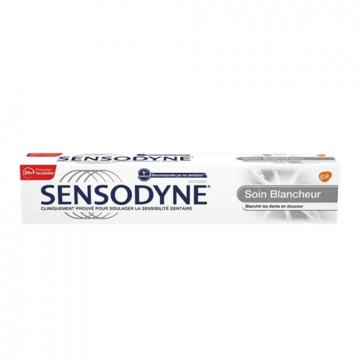 sensodyne pro soin blancheur
