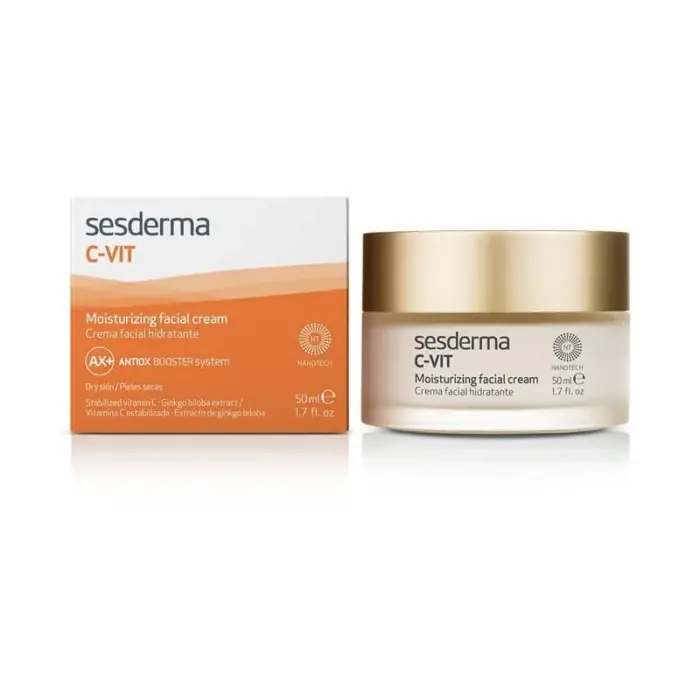 sesderma c vit creme hydratante visage 50ml