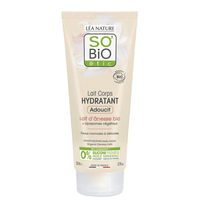 so bio lait corps hydratant lait danesse 200ml