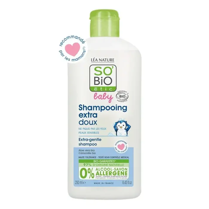 so bio shampooing extra doux 250ml