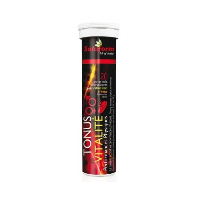 soluform tonus vitalite 20 comprimes