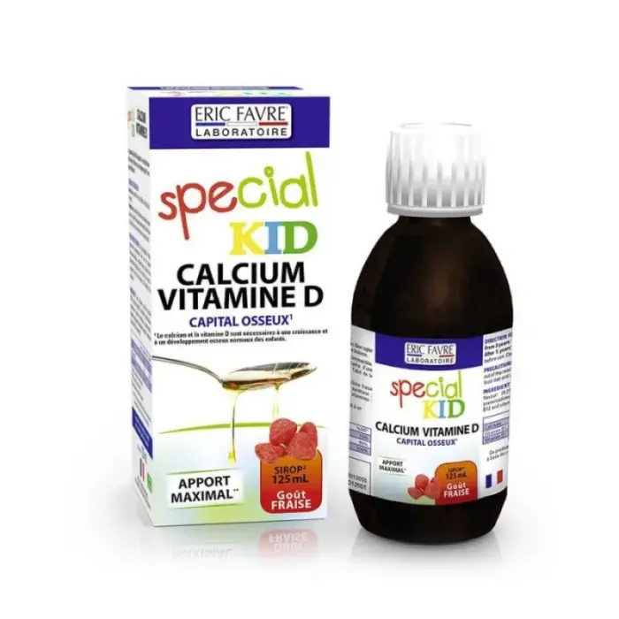 special kid sirop calcium vitamine d 125ml