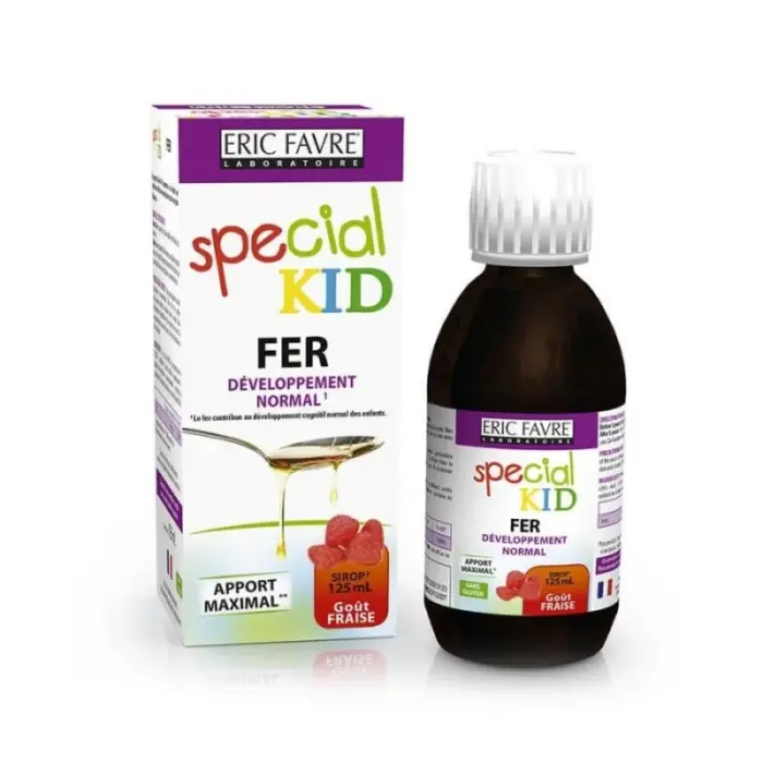 special kid sirop vitamines fer 125ml