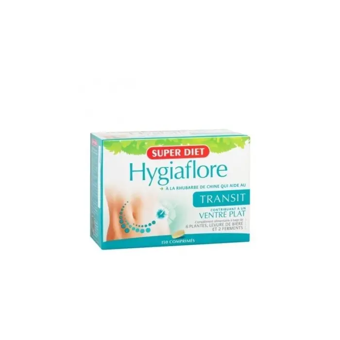 super diet hygiaflore 150 comprimes transit ventre plat