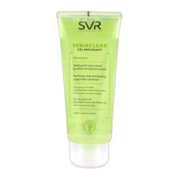 svr sebiaclear gel moussant 200 ml