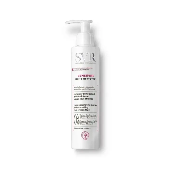 svr sensifine dermo nettoyant 200ml