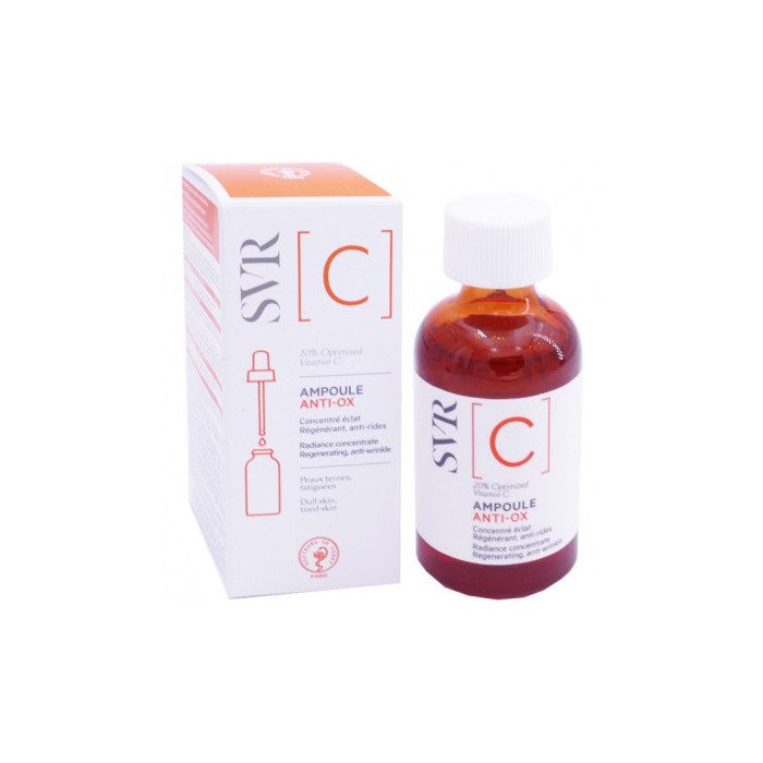 svr svr ampoule anti ox c 30 ml peaux matures