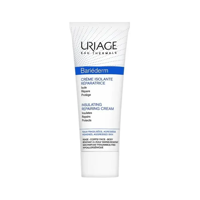 uriage bariederm creme isolante reparatrice 75ml peaux agressees