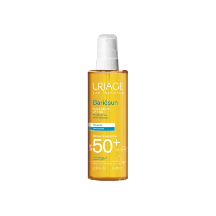 uriage bariesun huile seche spf 50 tres haute protection 200ml