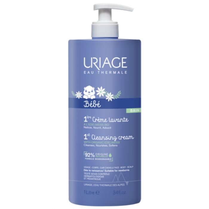 uriage bebe 1ere creme lavante 1 l