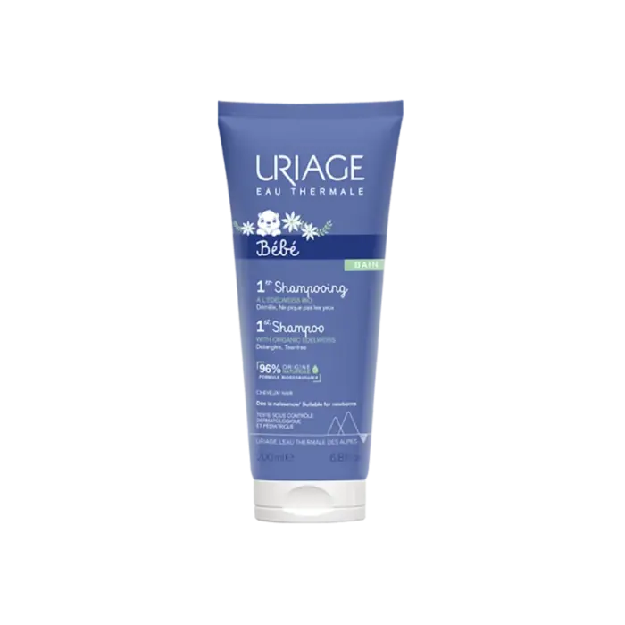 uriage bebe 1ere eau shampooing extra doux cheveux 200ml