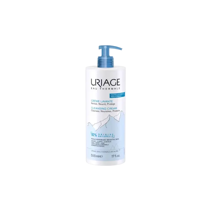 uriage creme lavante 500ml surgras moussant sans savon