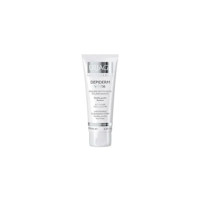 uriage depiderm white mousse nettoyante eclaircissante 100 ml