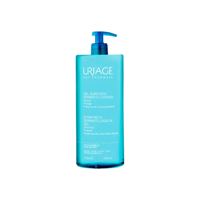 uriage gel surgras liquide dermatologique 1 l