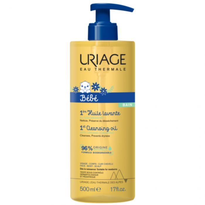 uriage uriage bebe 1ere huile lavante 500 ml nettoyants liniments et talcs