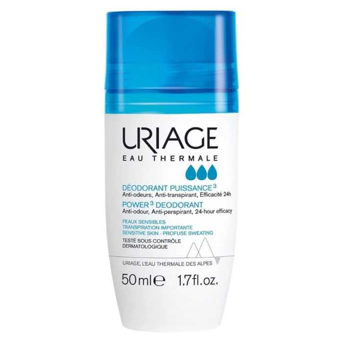 uriage uriage deodorant puissance 3 50 ml deodorant et anti transpirant