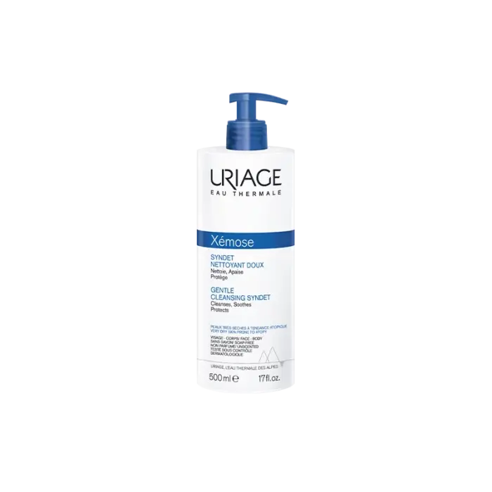 uriage xemose syndet nettoyant doux 400ml peaux tres seches