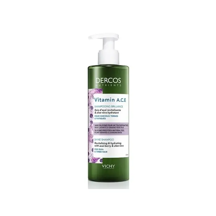 vichy dercos nutrients shampooing vitamin ace 250ml