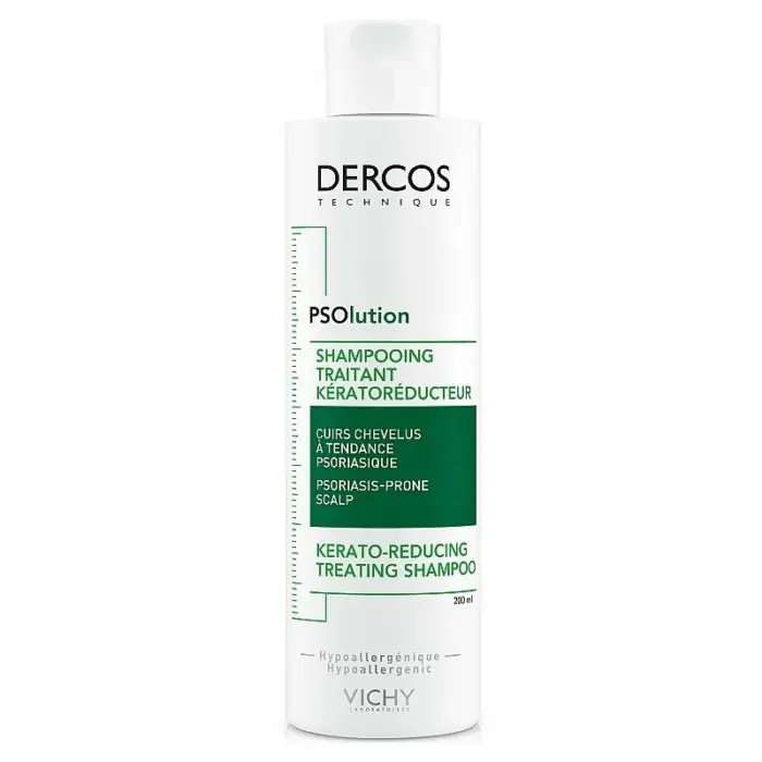 vichy dercos technique shampooing psolution 200ml