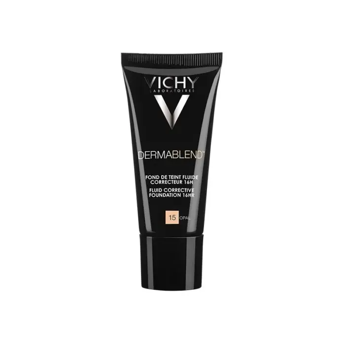 vichy dermablend fond de teint correcteur 30ml unifie votre teint sans effet masque sans brillance avec un confort optimal