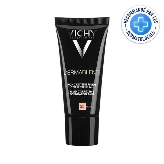 vichy dermablend fond de teint correcteur nude 25 30 ml