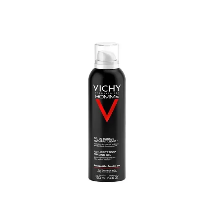 vichy homme gel de rasage anti irritations 150ml