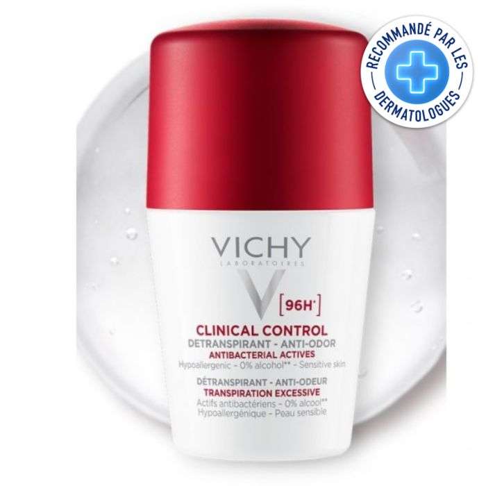 vichy vichy clinical control detranspirant excessive 96 h hygiene