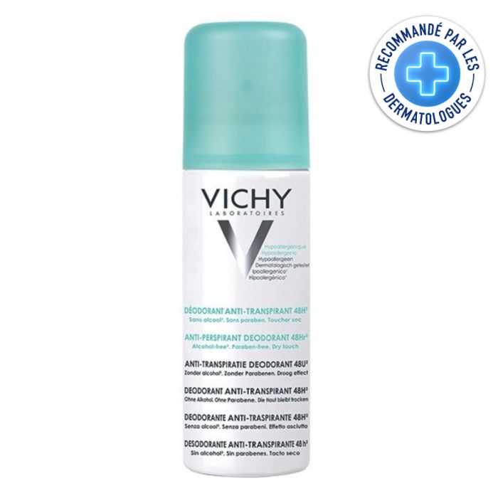 vichy vichy deodorant anti transpirant 48h aerosol deodorant et anti transpirant
