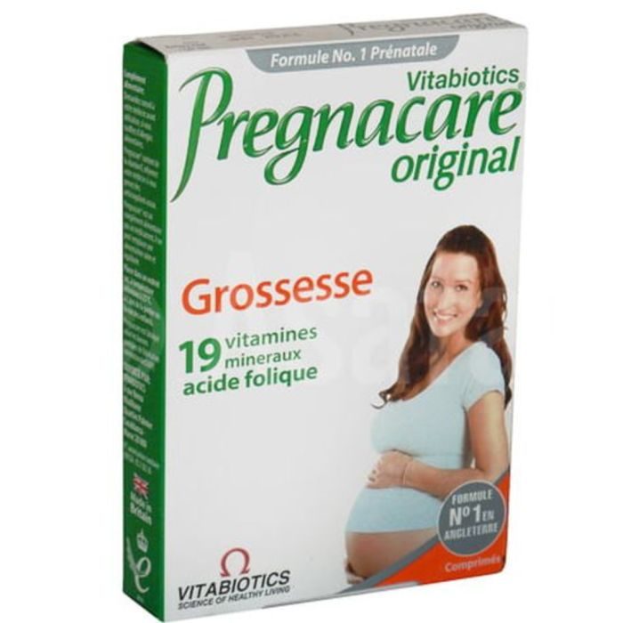 vitabiotics pregnacare original grossesse 30 cps