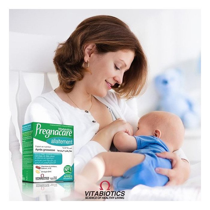 vitabiotics vitabiotics pregnacare allaitement 84 comprimes complements alimentaire grosses