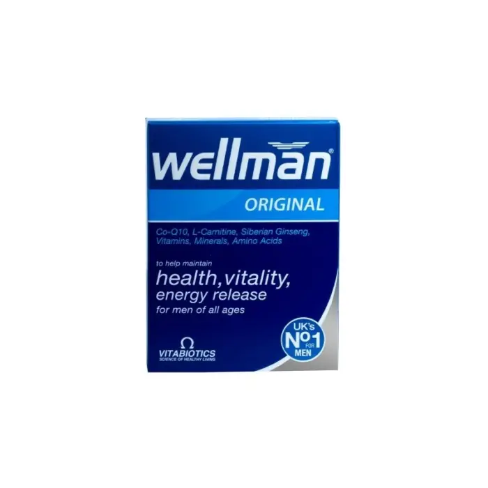 vitabiotics wellman original 30 comprimes