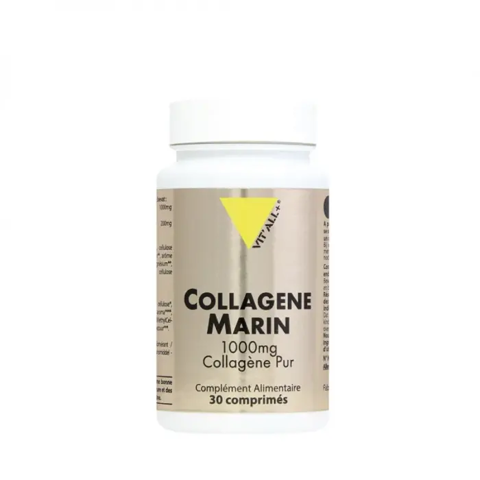 vital plus collagene marin pur 1000mg 30 comprimes