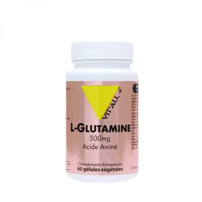 vital plus l glutamine 500mg 60 gelules