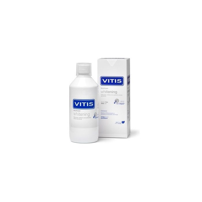 vitis vitis bain de bouche blancheur whitening 500 ml bains de bouche