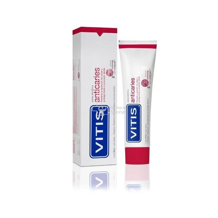 vitis vitis dentifrice anti caries 100 ml dentifrices orthodontiques