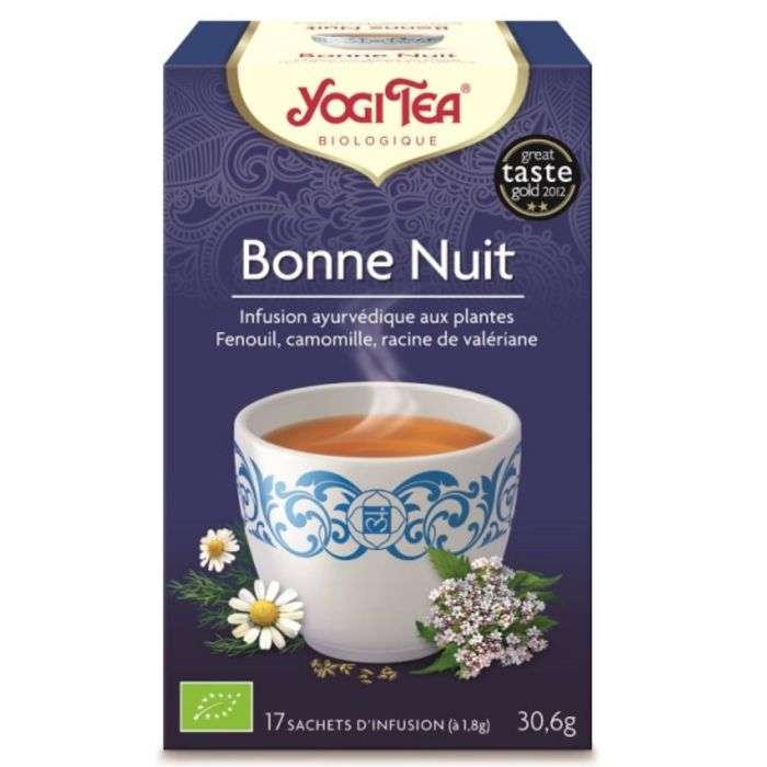 yogi tea bonne nuit 17 sachets