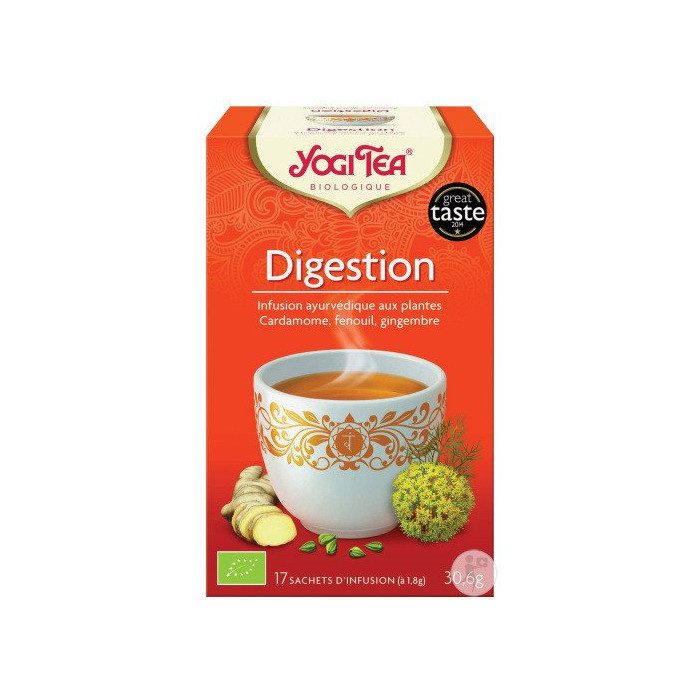 yogi tea digestion 17 sachets