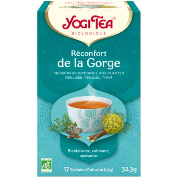 yogi tea yogi tea infusion reconfort de la gorge green corner